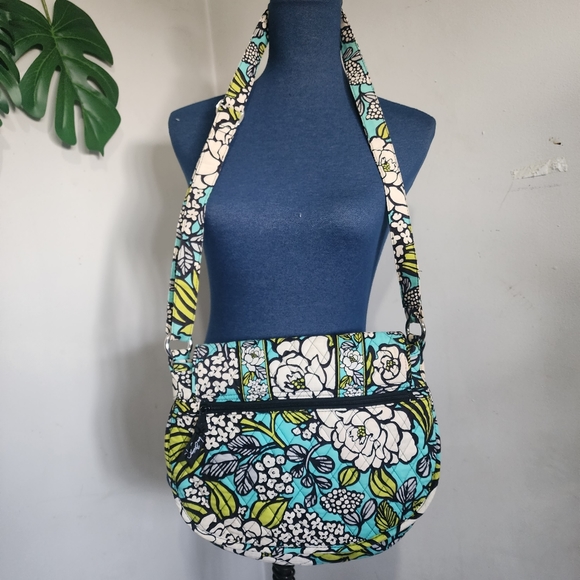 Vera Bradley Island Bloom Crossbody Bag and Accordian Wallet - Picture 5 of 12